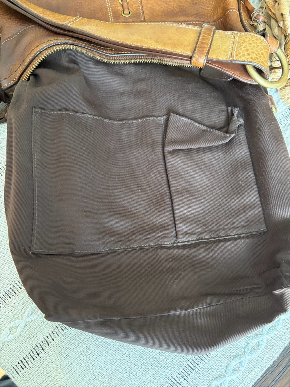Vintage Coach Chelsea Laced Hobo Shoulder Bag - Picture 9 of 16